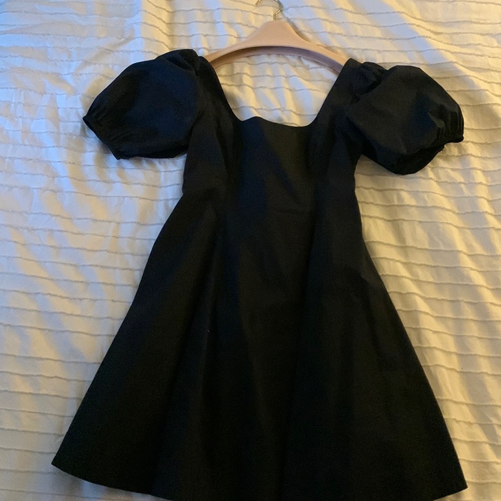 Staud Laelia Dress, Black, Size 6